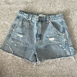 Talulah size small light wash jean shorts. Never worn!